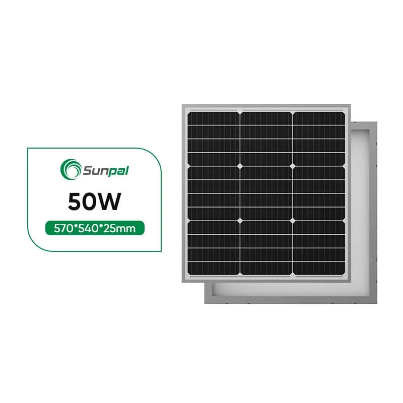 50W 55W Mono Solar Panel for Off-Grid Systems Supplier – Sunpal