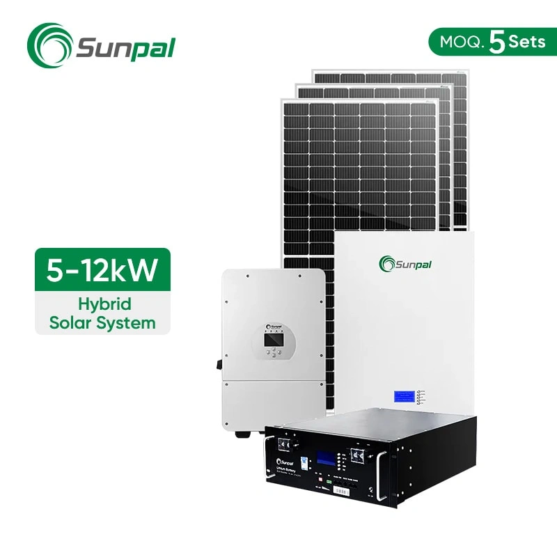 Sunpal Complete Hybrid Solar Energy Kit 5kW 8kW 10kW 12kW