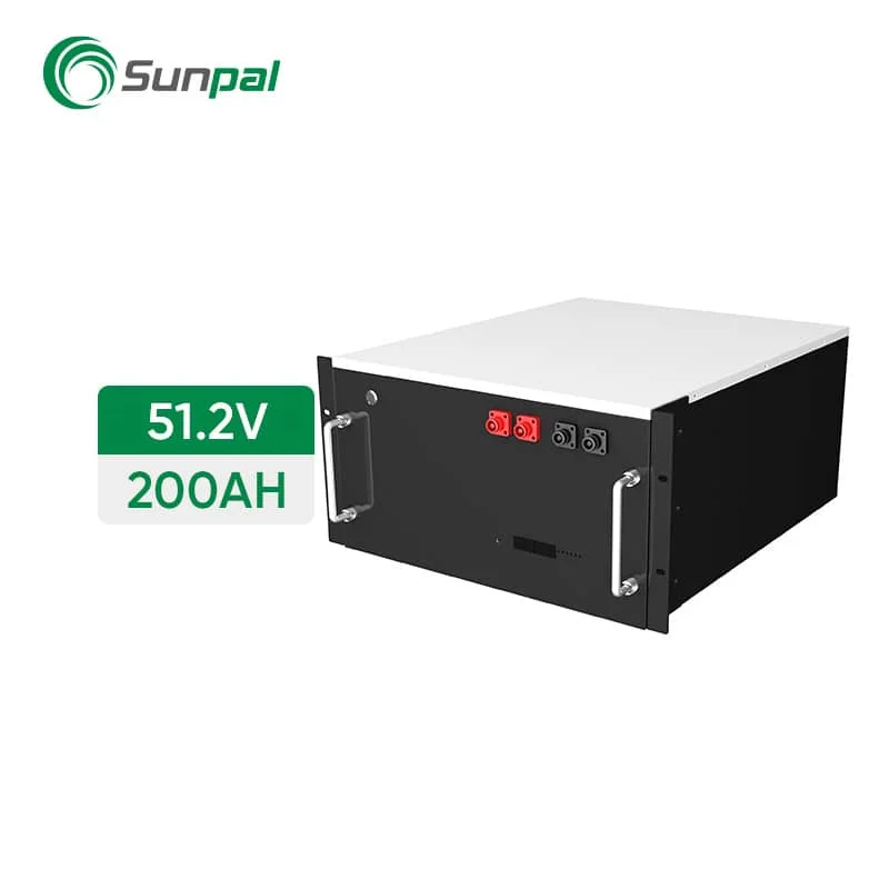 3D rendering of 51.2V 200Ah rack-mounted lithium battery module for energy storage