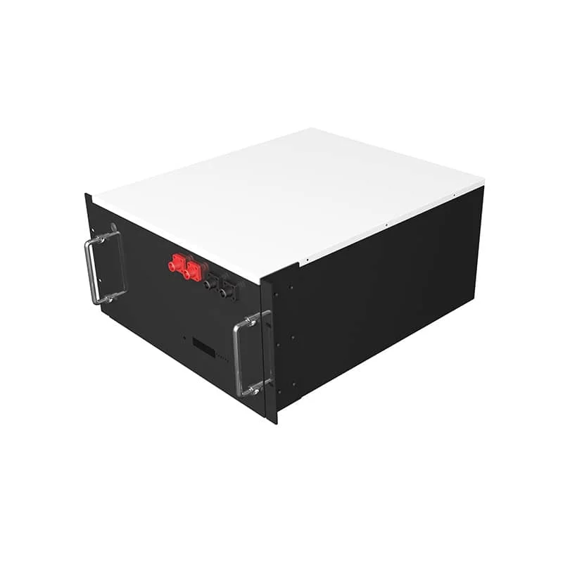 Rack-mount lithium battery 51.2V 200Ah, 3D model visualization for energy storage applications