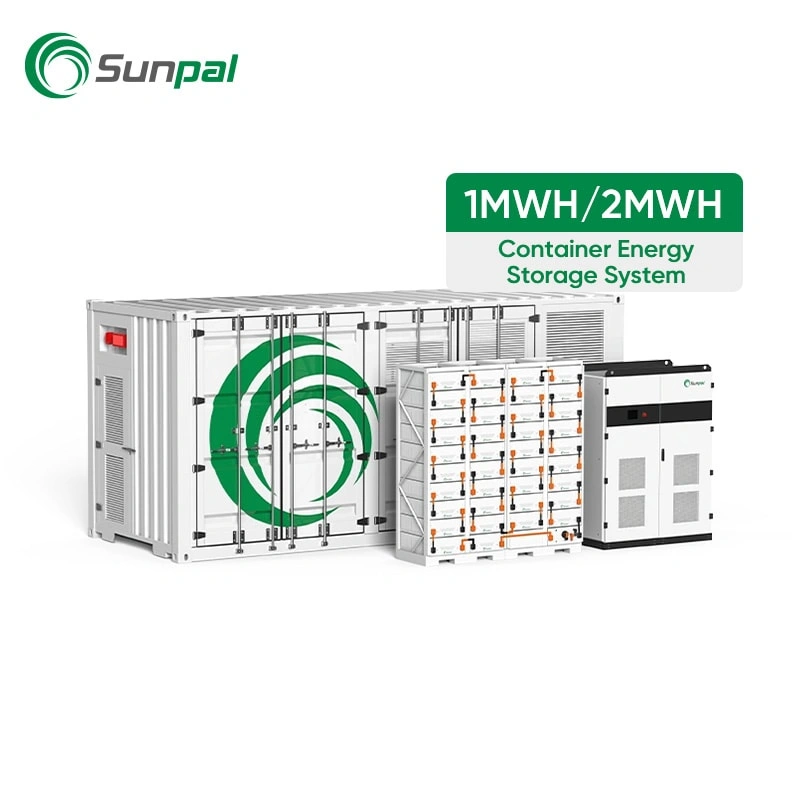 1MW, 2 MWh battery system for energy storage