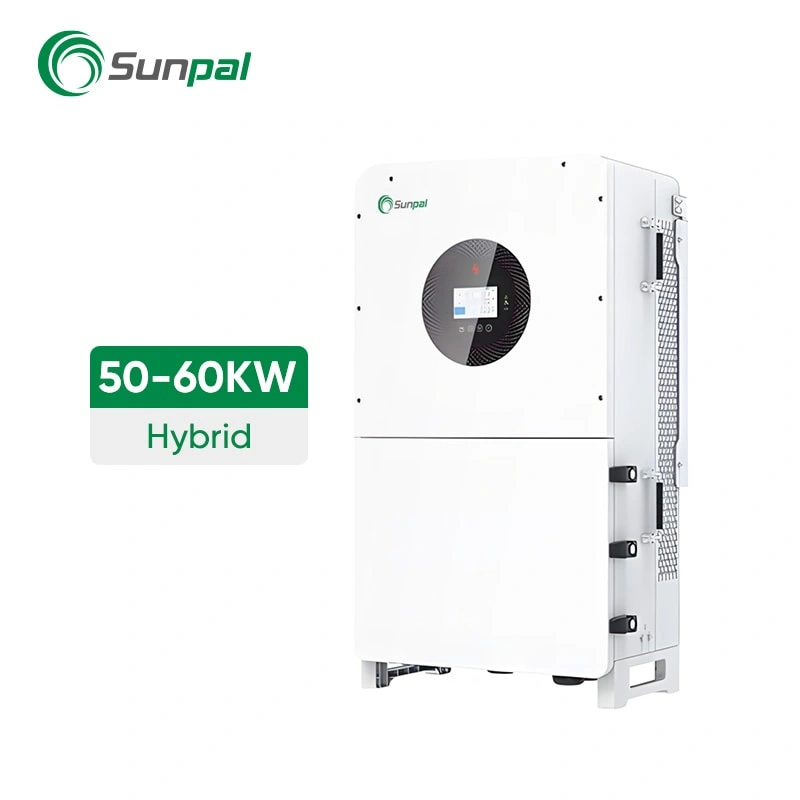 Sunpal 50KW 55KW 60KW High Voltage Three Phase Hybrid Inverter