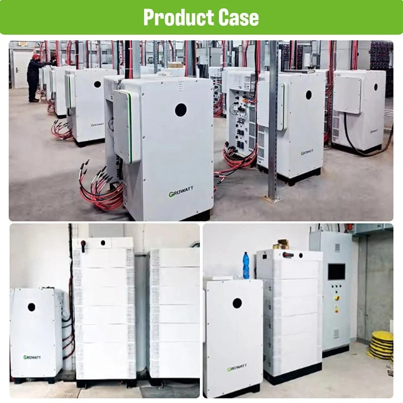 Three Phase 380V Hybrid Solar System 50kW 100kW for Factory