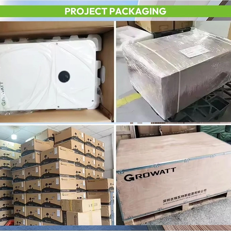 Hybrid Solar System 50kW 100kW for Factory