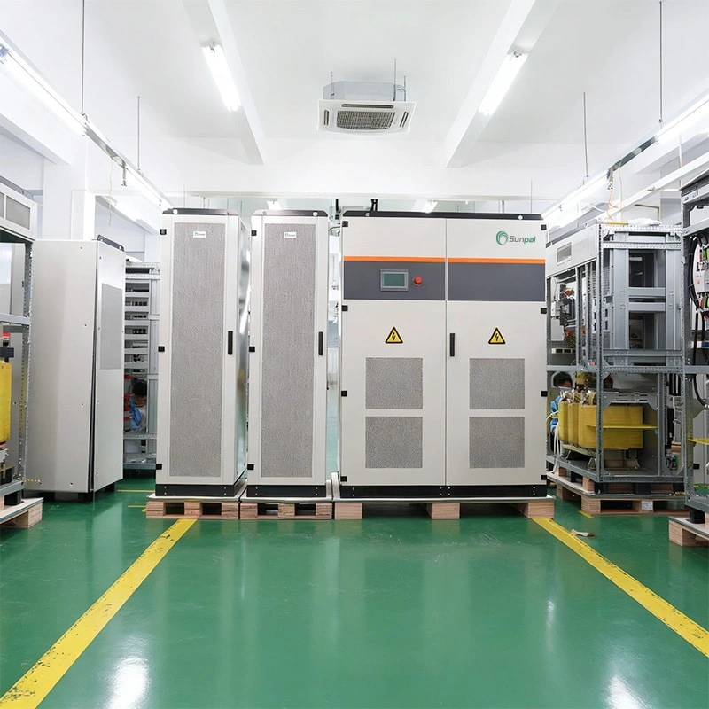 High Efficiency MPS 100KW 150KW Hybrid Solar Inverter For Business Applications