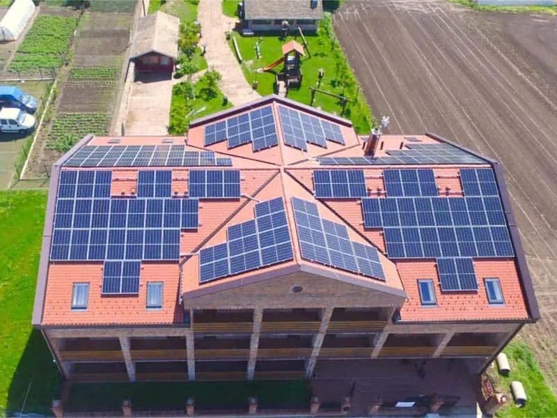 O fornecedor de energia solar Sunpal trouxe uma solução de energia solar de 20KW para a Suíça