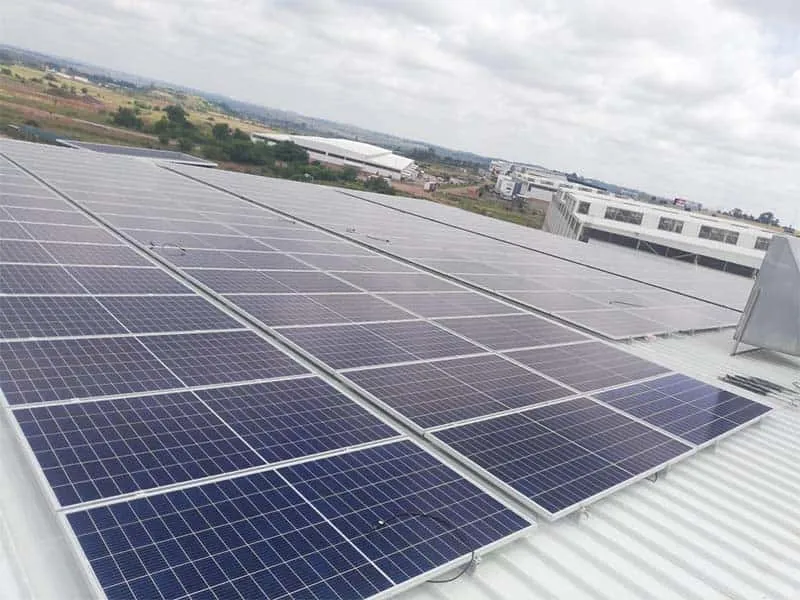 Fornecedor de energia solar Sunpal concluiu projeto solar de 132KW na Colômbia