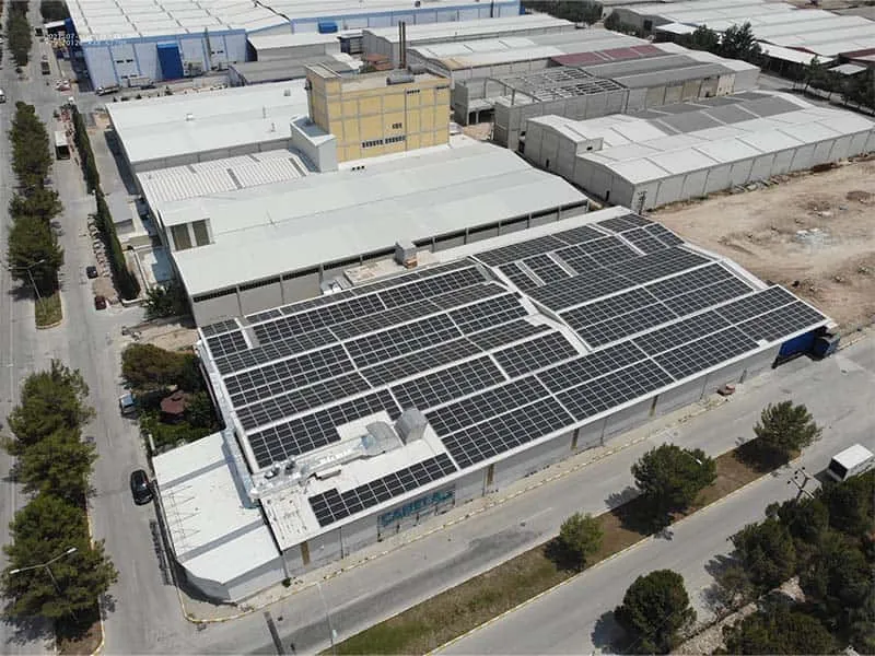 Sunpal Solar lieferte 800KW Solarenergielösung für Fabrik in den USA