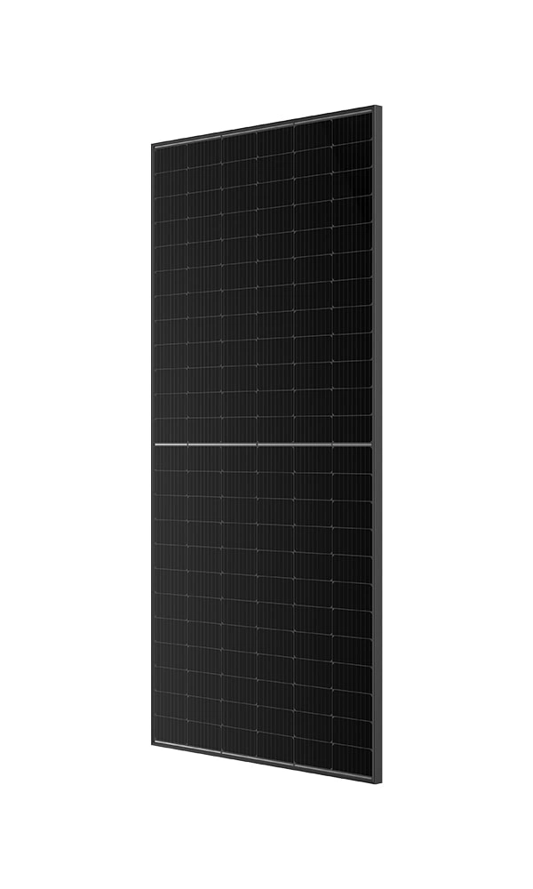 Aumente a eficiência do seu projeto comercial com os módulos solares Mono PERC 545-560W totalmente pretos