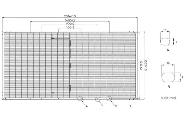 Bulk Supply of 710W-730W Bifacial Monocrystalline PV Module