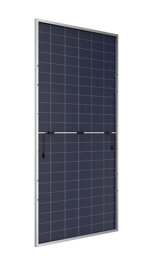 Módulo solar bifacial de doble vidrio Unleash Up High Power 210mm TOPCon 675-705W