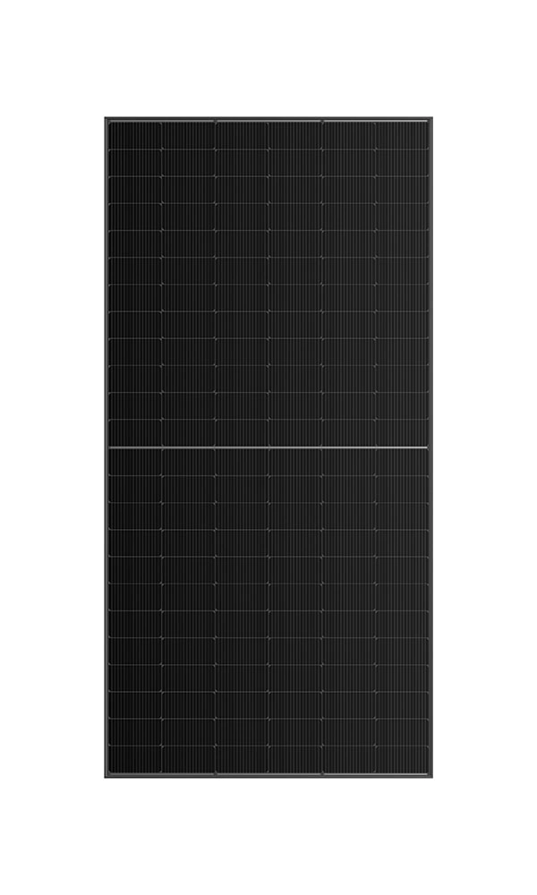 تعزيز كفاءة الطاقة الشمسية: النوع N 555-585W جميع الألواح السوداء ذات الوجهين للبيع