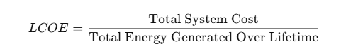 Die Formel für gestaffelte Energiekosten (LCOE) verstehen