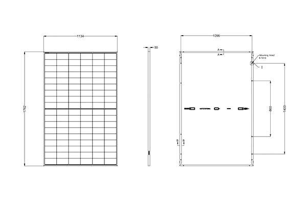 Discount for 465-485W Bifacial Black Frame Solar Module