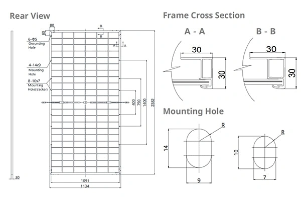 Industry-Leading 600–630W Bifacial Solar Panel Wholesaler