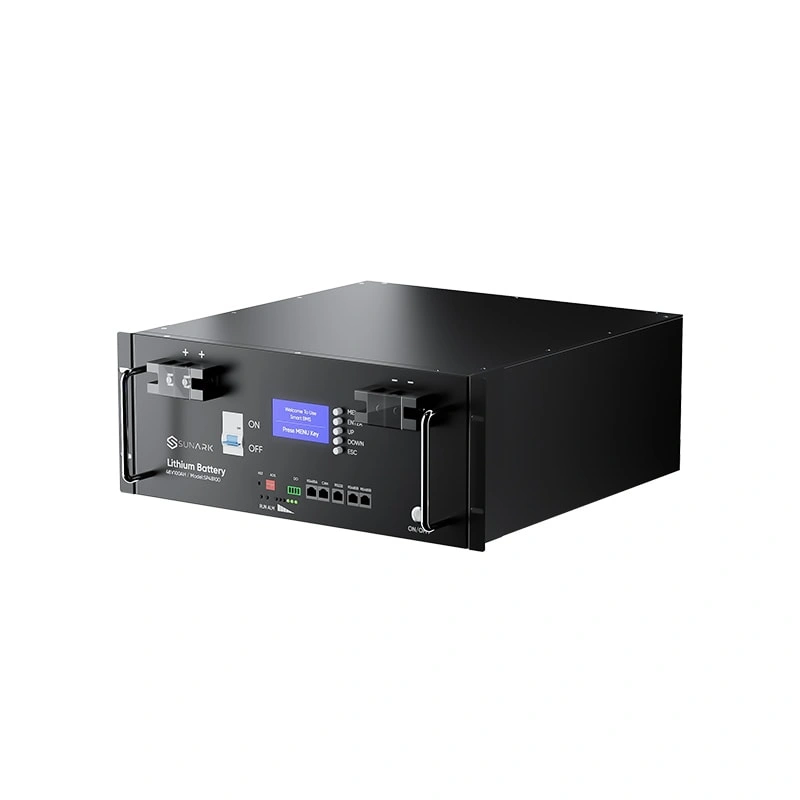 Sunpal E1 Series 48V 51.2V 100Ah 200Ah 5kWh 10kWh Lithium Battery Rack