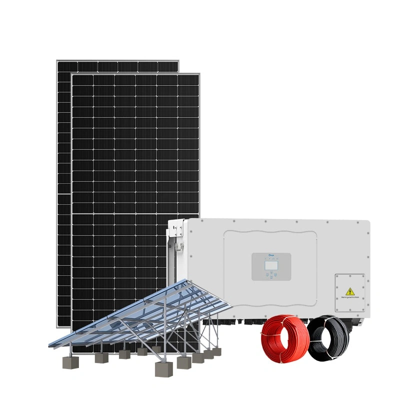 Clearly states the system capacity (80kW Grid-Tied) with Different Brand Panels