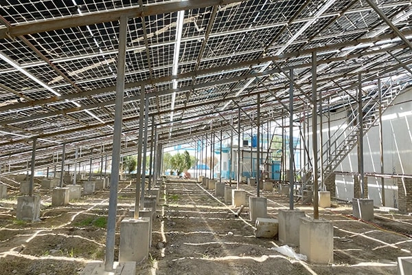 250kW Project with Ground Steel Mounting Brackets