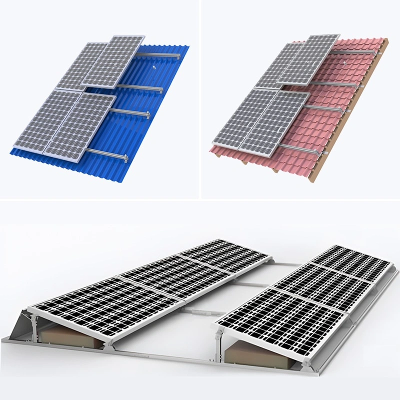 Roof-top Ground solution (pitched/flat roof compatible)