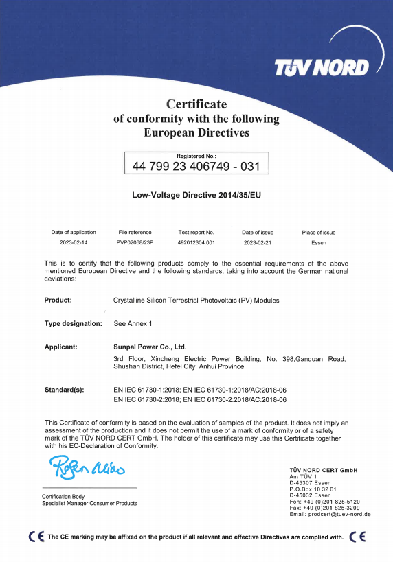 CE Certification