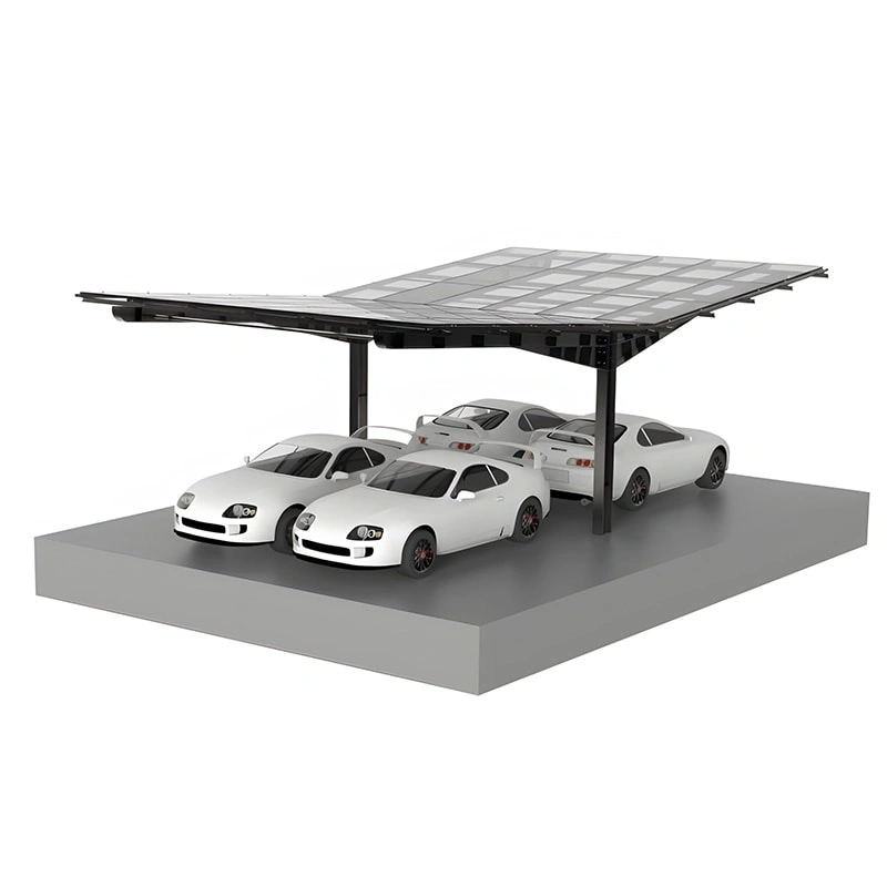 Sunpal Carbon Steel Carport solar bracket with 10-year warranty