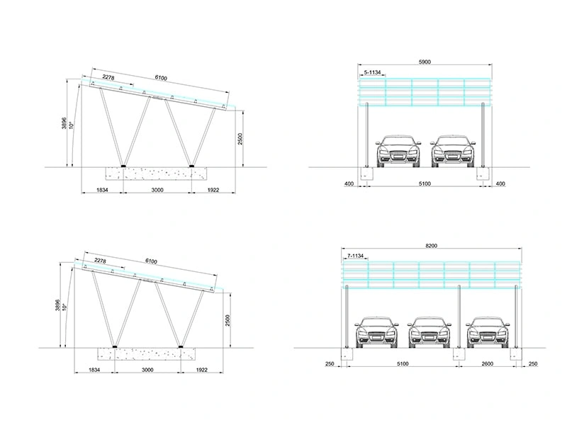 Sunpal Design Solar Carport