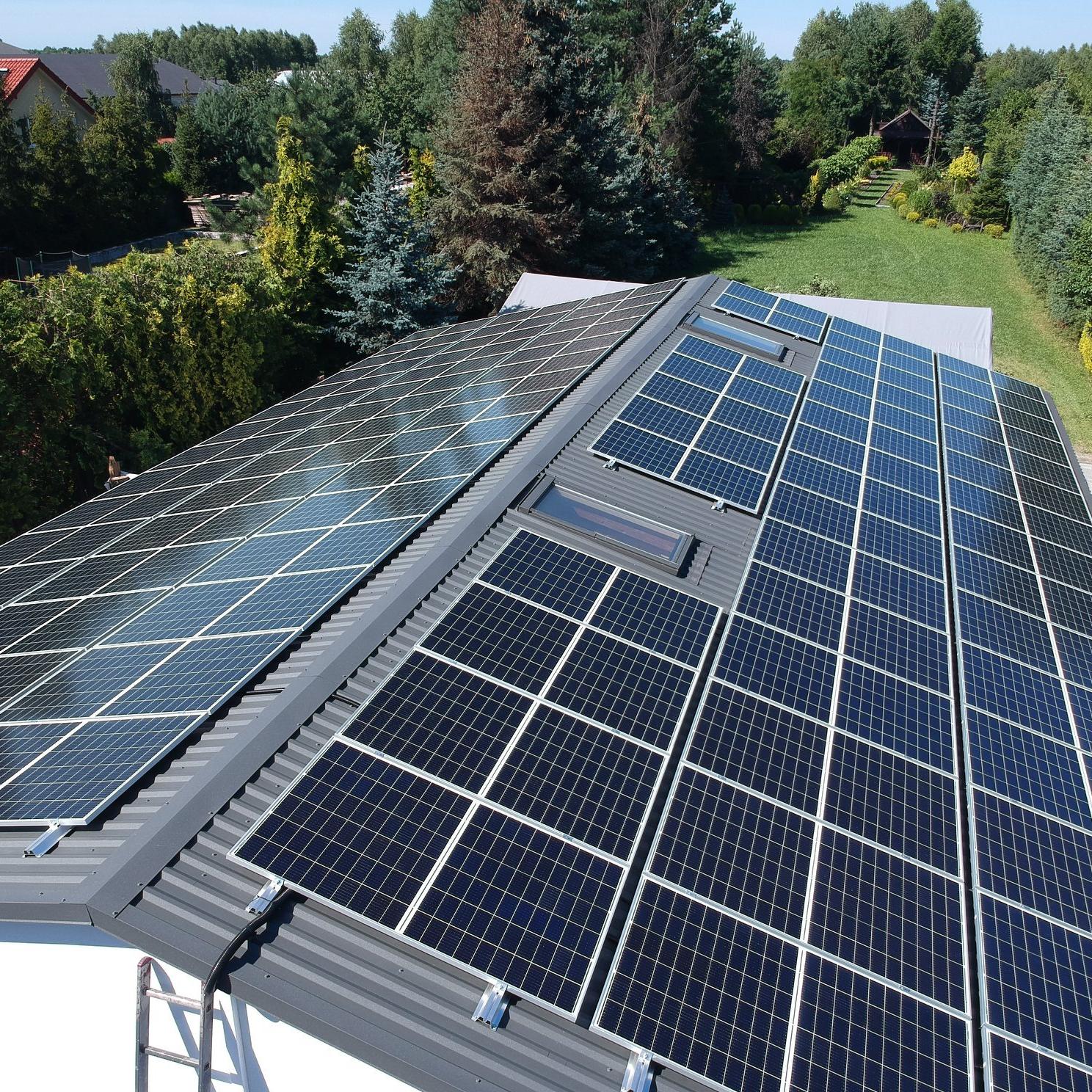 Residential Solar Installation With TOPCON Panels In Spain.