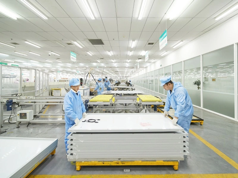 Sunpal Solar Panel production line