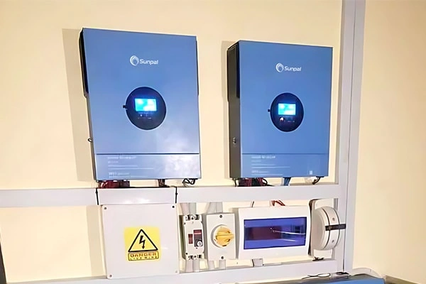 Installation of 12KW Off-grid Solar System Sunpal