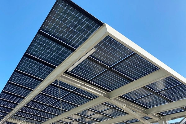 Carbon Steel Solar Carport Structure