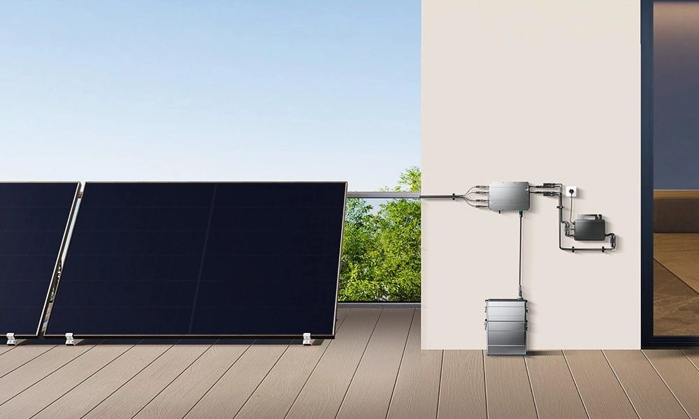 Sunpal balcony solar system