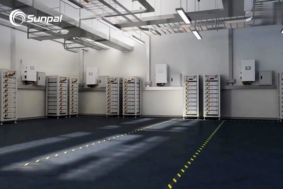Sunpal commercial hybrid system